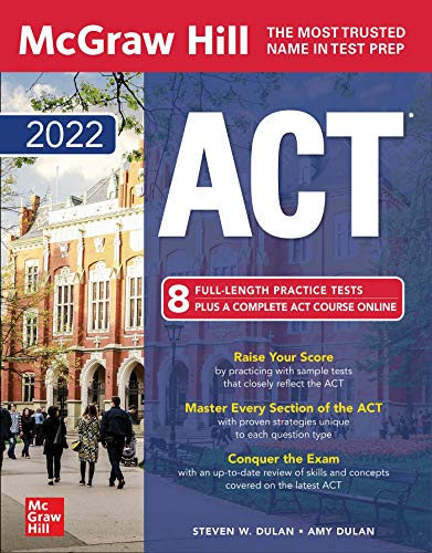9781264267064: McGraw-Hill Education ACT 2022 (TEST PREP)