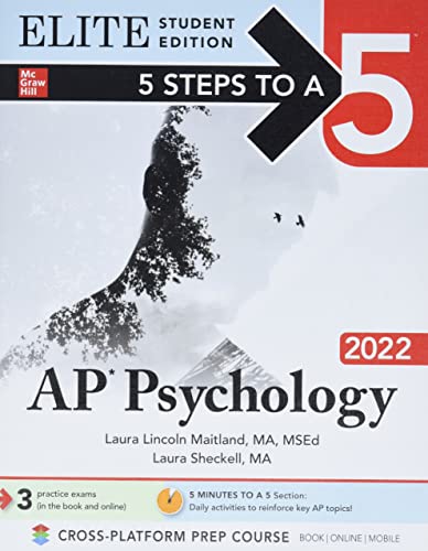 Stock image for 5 Steps to a 5: AP Psychology 2022 Elite Student Edition for sale by ThriftBooks-Dallas