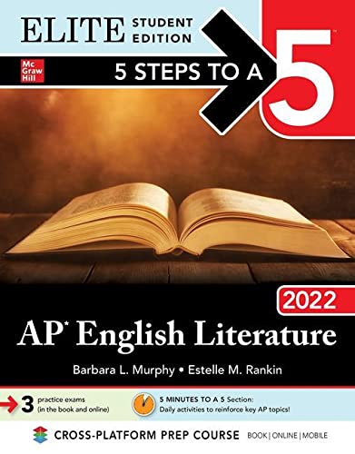 Beispielbild fr 5 Steps to a 5: AP English Literature 2022 Elite Student edition zum Verkauf von PlumCircle