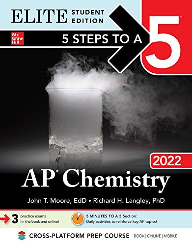 Stock image for 5 Steps to a 5: AP Chemistry 2022 Elite Student Edition for sale by ThriftBooks-Atlanta