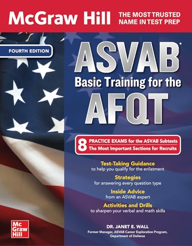 Stock image for McGraw Hill ASVAB Basic Training for the AFQT, Fourth Edition for sale by BuenaWave