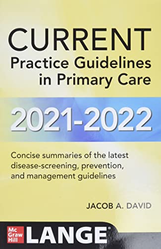Stock image for CURRENT Practice Guidelines in Primary Care 2021-2022 for sale by SecondSale