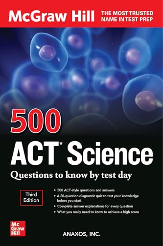 Stock image for 500 ACT Science Questions to Know by Test Day, Thi Format: Paperback for sale by INDOO