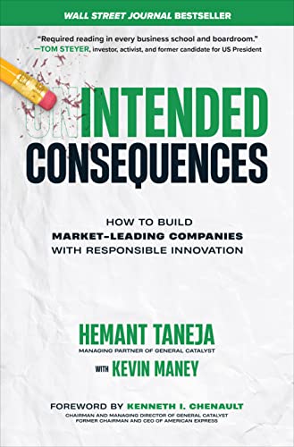Stock image for Intended Consequences: How to Build Market-Leading Companies with Responsible Innovation for sale by WorldofBooks
