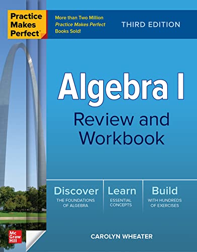 Stock image for Practice Makes Perfect Algebra I : Review and Workbook for sale by GreatBookPrices