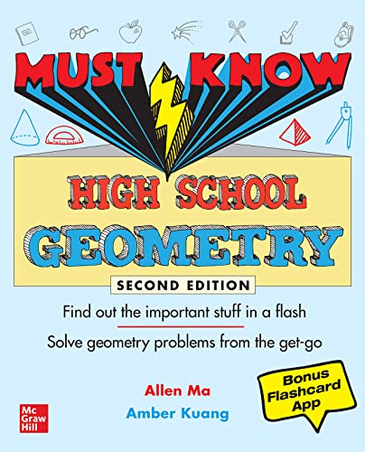 Imagen de archivo de Must Know High School Geometry, Second Edition a la venta por SecondSale