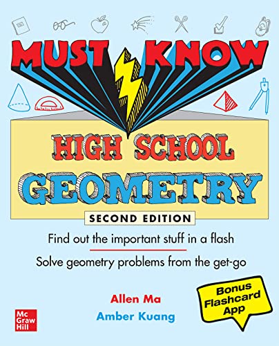 Stock image for Must Know High School Geometry, Second Edition for sale by ThriftBooks-Dallas