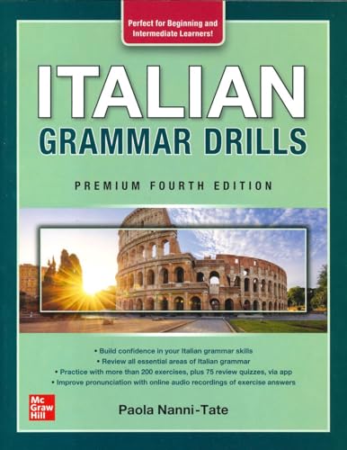 Beispielbild fr Italian Grammar Drills, Premium Fourth Edition zum Verkauf von WorldofBooks