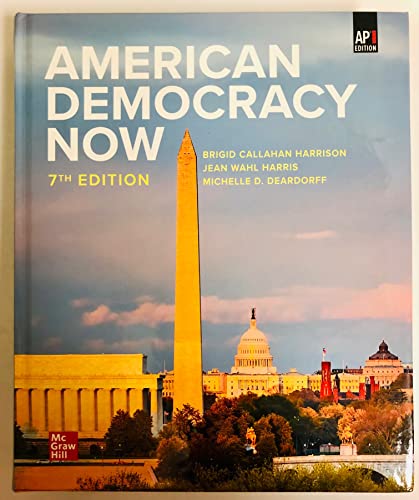 Stock image for American Democracy Now, AP edition, 7th edition for sale by BooksRun