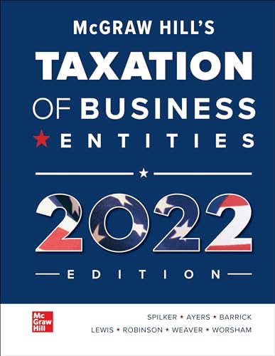 Beispielbild fr McGraw Hill's Taxation of Business Entities 2022 Edition zum Verkauf von BooksRun