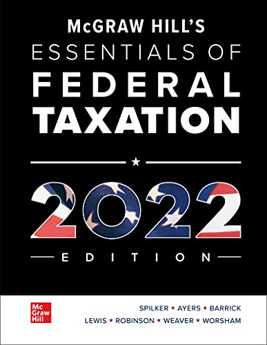 Beispielbild fr McGraw Hill's Essentials of Federal Taxation 2022 Edition zum Verkauf von HPB-Red