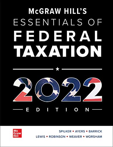 Beispielbild fr Loose Leaf for McGraw-Hill's Essentials of Federal Taxation 2022 Edition zum Verkauf von BooksRun