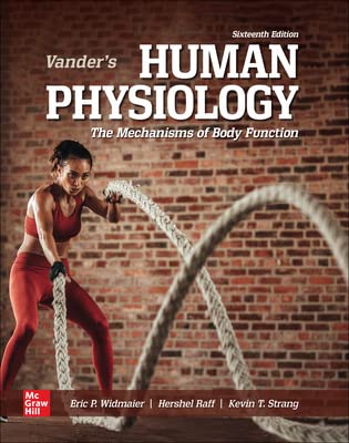 Imagen de archivo de Loose Leaf Vander's Human Physiology a la venta por BooksRun