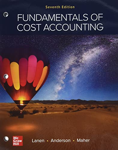 Beispielbild fr Loose Leaf for Fundamentals of Cost Accounting zum Verkauf von BooksRun