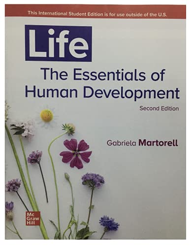 Imagen de archivo de Martorell, G: ISE Life: The Essentials of Human Development a la venta por Books Unplugged