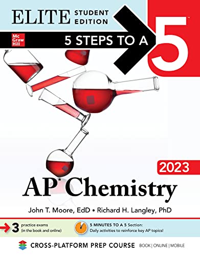 Beispielbild fr 5 Steps to a 5: AP Chemistry 2023 Elite Student Edition: Elite Edition zum Verkauf von WorldofBooks