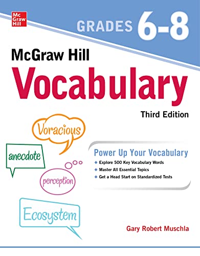 Beispielbild fr McGraw Hill Vocabulary Grades 6-8, Third Edition zum Verkauf von Monster Bookshop
