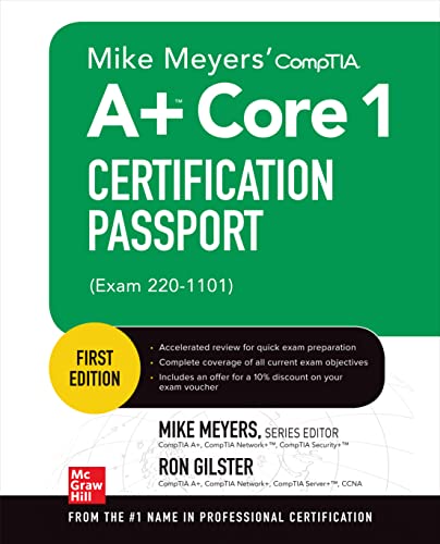 Beispielbild fr Mike Meyers' CompTIA A+ Core 1 Certification Passport (Exam 220-1101) (The Mike Meyers' Certification Passport) zum Verkauf von Monster Bookshop