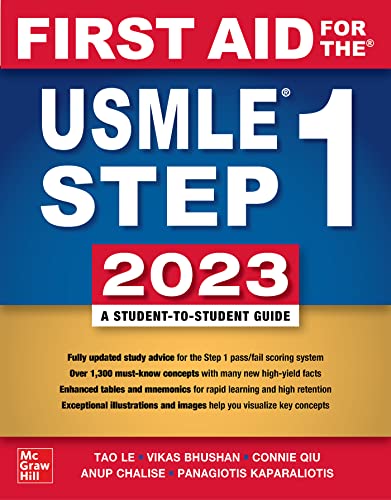 Beispielbild fr First Aid for the USMLE Step 1 2023, Thirty Third Edition zum Verkauf von Monster Bookshop