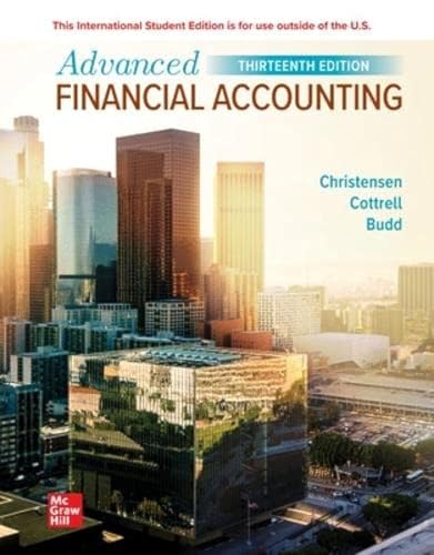 Stock image for ISE Advanced Financial Accounting for sale by GF Books, Inc.