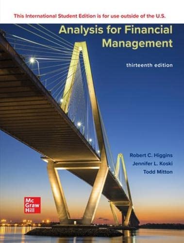9781265042639: Analysis for Financial Management ISE
