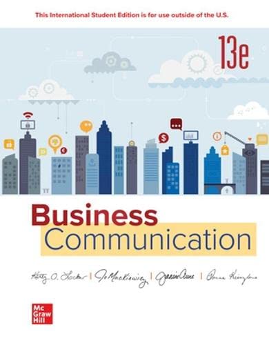 Beispielbild fr ISE Business and Administrative Communication zum Verkauf von Greenway