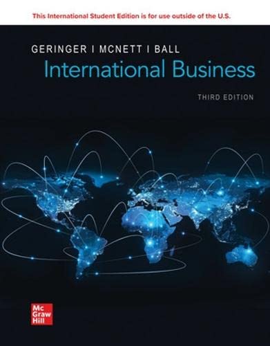 Stock image for ISE International Business for sale by GF Books, Inc.