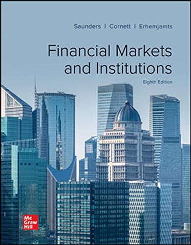 Stock image for GEN COMBO LOOSE LEAF FINANCIAL MARKETS AND INSTITUTIONS; CONNECT ACCESS CARD 8TH for sale by Textbooks_Source