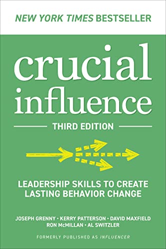 Imagen de archivo de Crucial Influence : Leadership Skills to Create Lasting Behavior Change a la venta por GreatBookPrices