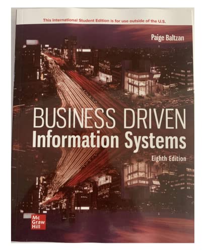 Stock image for ISE Business Driven Information Systems for sale by The Book Cellar, LLC