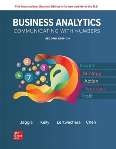 Stock image for ISE Business Analytics for sale by Front Cover Books