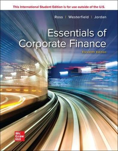 Stock image for ISE Essentials of Corporate Finance for sale by GF Books, Inc.