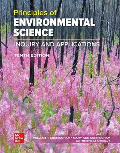 Stock image for Cunningham, W: ISE Principles of Environmental Science for sale by SecondSale
