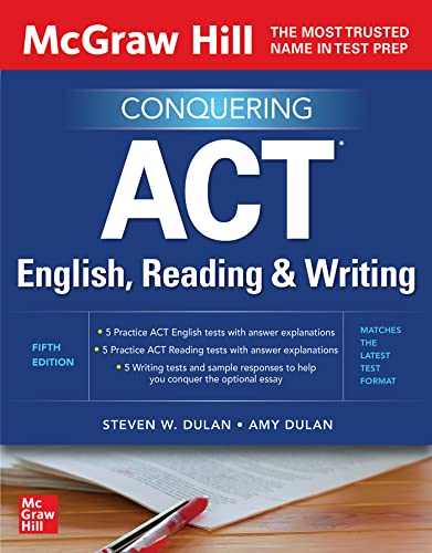 Stock image for McGraw Hill's Conquering ACT English, Reading, and Writing, Fifth Edition for sale by THE SAINT BOOKSTORE