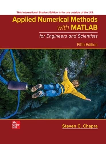 Stock image for Applied Numerical Methods With MATLAB for Engineers and Scientists for sale by Blackwell's