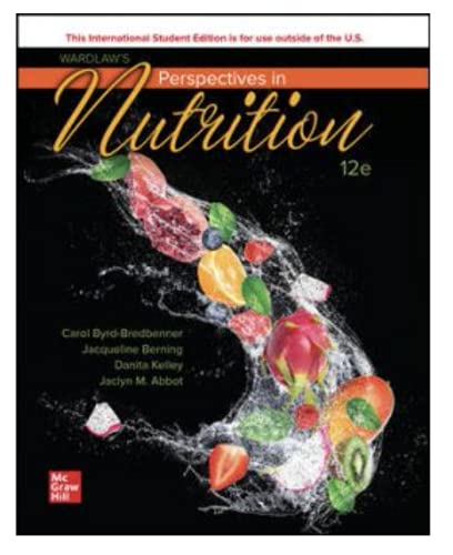 Stock image for ISE Wardlaw's Perspectives in Nutrition (ISE HED MOSBY NUTRITION) for sale by PAPER CAVALIER UK
