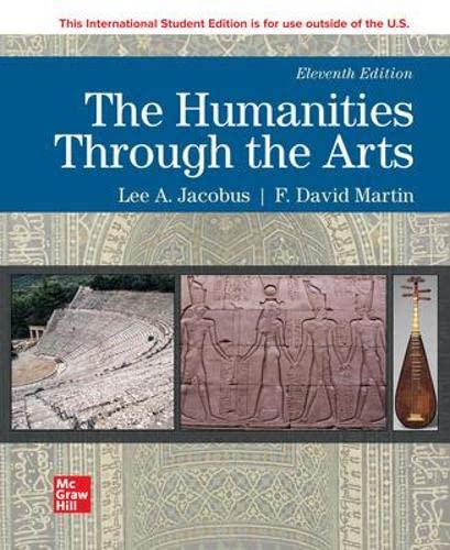 Stock image for Humanities Through the Arts for sale by Blackwell's