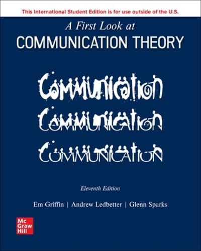 9781265209247: A First Look at Communication Theory ISE