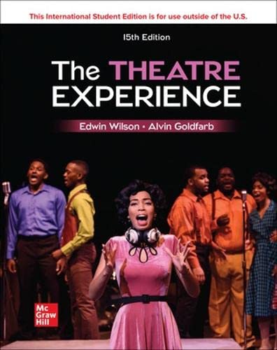 Stock image for The Theatre Experience for sale by Blackwell's