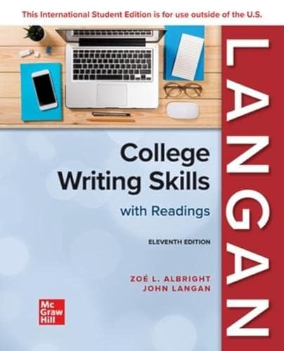 Stock image for College Writing Skills With Readings for sale by Blackwell's