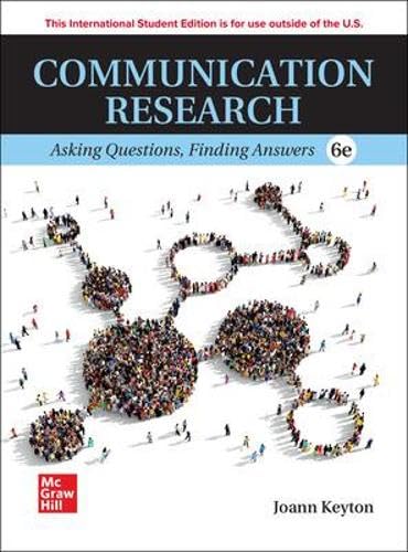Stock image for Communication Research for sale by Blackwell's