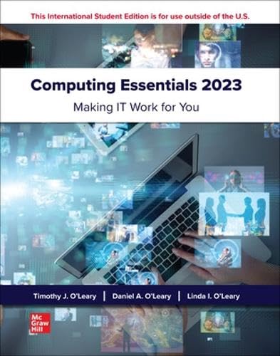 Beispielbild fr ISE Computing Essentials 2023 zum Verkauf von GF Books, Inc.