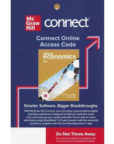 Stock image for Connect Access Code Card for Microeconomics, 23rd edition for sale by BooksRun