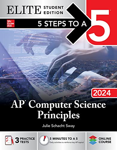 Imagen de archivo de 5 Steps to a 5: AP Computer Science Principles 2024 Elite Student Edition a la venta por ThriftBooks-Dallas