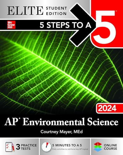 Stock image for 5 Steps to a 5: AP Environmental Science 2024 Elite Student Edition for sale by PBShop.store US