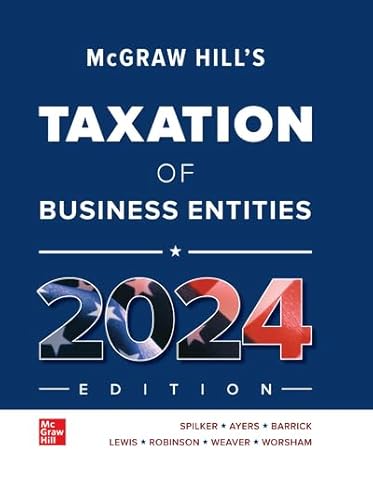 9781265355739: Mcgraw-hill's Taxation of Business Entities 2024