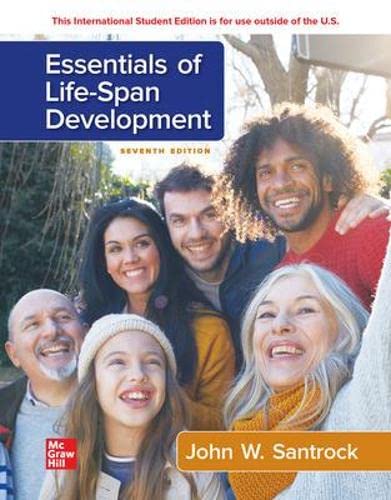 Stock image for Santrock, J: ISE Essentials of Life-Span Development for sale by KuleliBooks