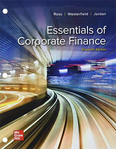 Stock image for Loose Leaf for Essentials of Corporate Finance for sale by BooksRun