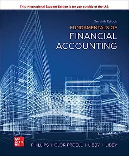9781265440169: Fundamentals of Financial Accounting ISE