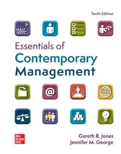 Beispielbild fr Loose-Leaf for Essentials of Contemporary Management zum Verkauf von BooksRun